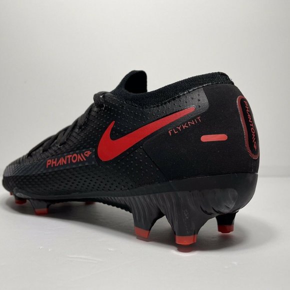 Nike Phantom GT Pro FG CK8451-060 Flyknit Soccer Cleats Men 8 Women 9.5 Black main image 14